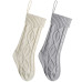 JASGOOD Cable Knit Christmas Stockings for Festive Decor JASGOOD Cable Knit Christmas Stockings for Festive Decor